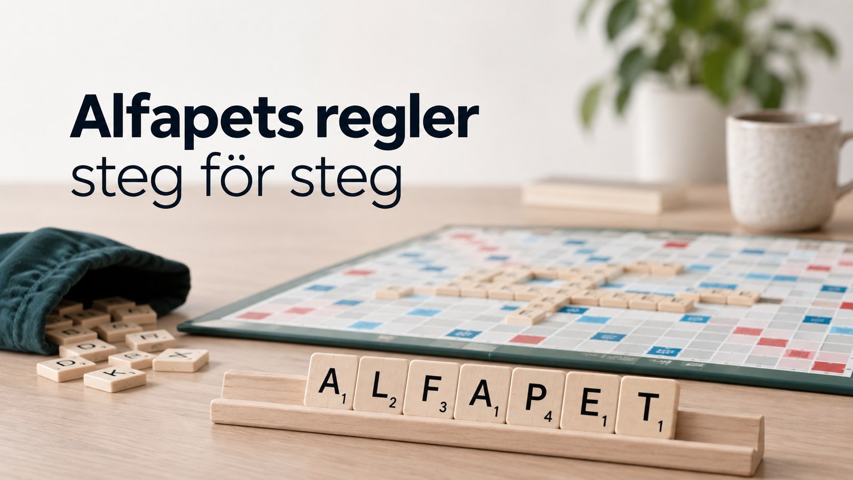 Från utdelning till slutjustering — plus det som finns i Alfapet men inte i andra ordspel, och de vanligaste tvistefrågorna vid bordet.