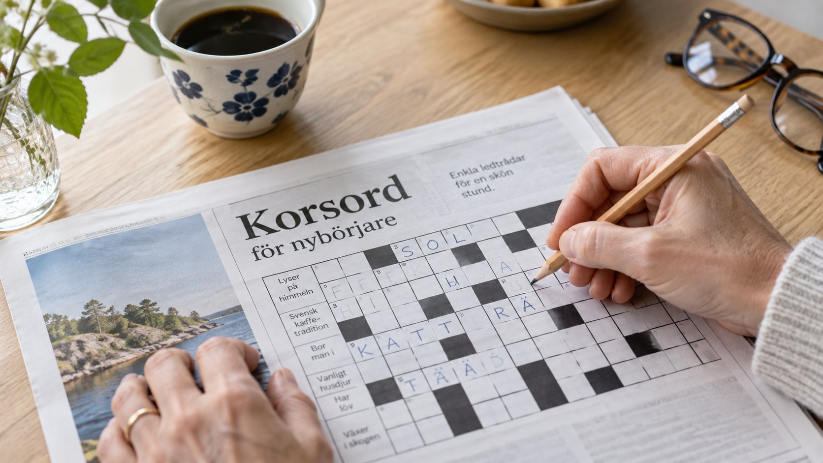 Välj rätt kryss, räkna rutorna före du tänker, lös runt de svåra rutorna — och misstänk alltid dina egna ifyllningar.